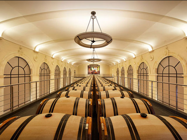 シャトー・パヴィの醸造庫