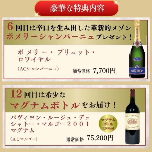 豪華な特典内容