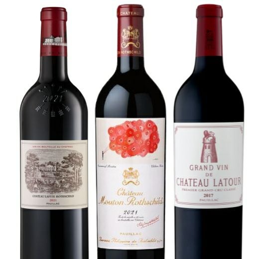 ボルドー5大シャトー最新ヴィンテージ飲み比べ5本セット | 高級ワイン