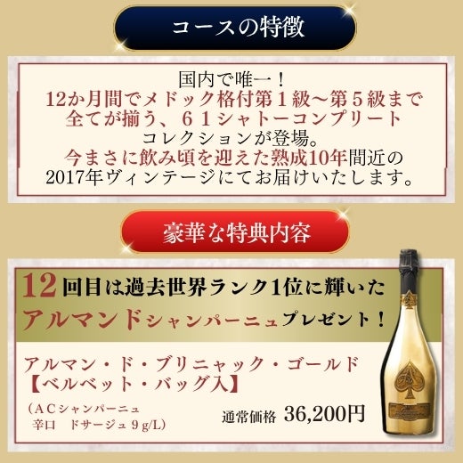 豪華な特典内容